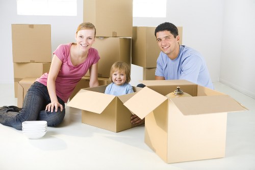 Local removal company supporting a residential move in Bow