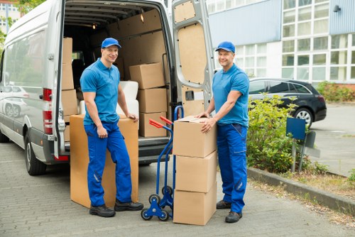 Packing and furniture protection used during a Bow house removal