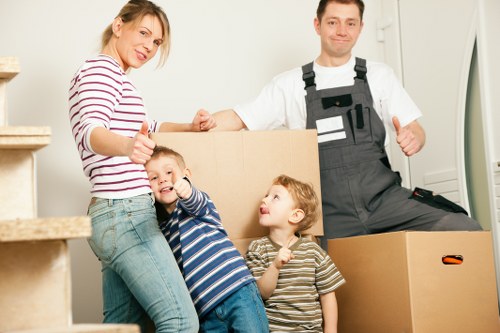 Local office removals service supporting businesses in Bow